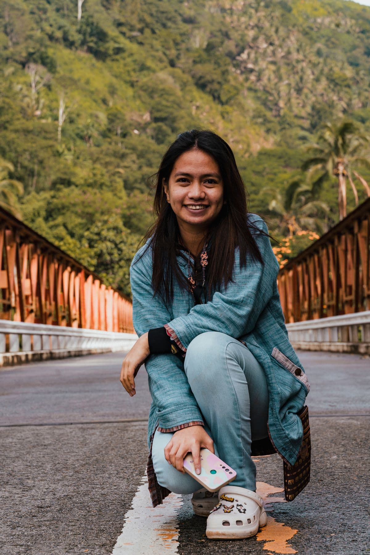A Filipino community leader in the field